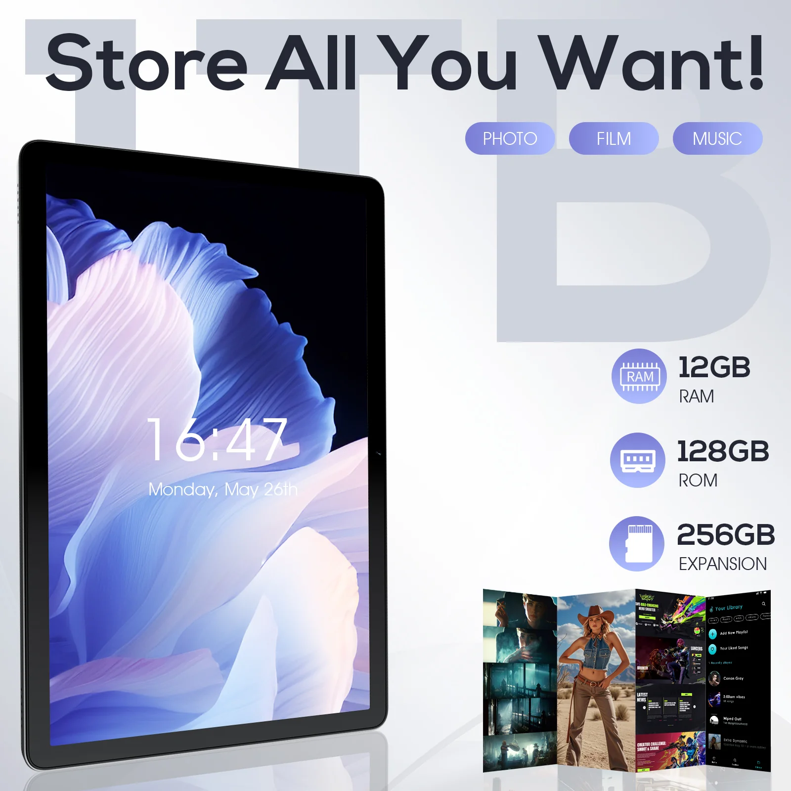 Digliand MID1109-MX 11 Inch Android 14 Tablet - Image 4